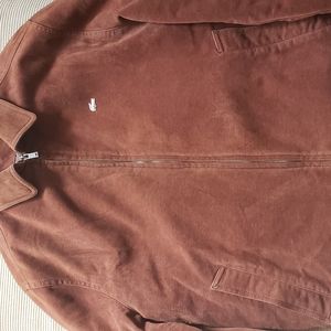 Men's Suede Harrington Lacoste Jacket